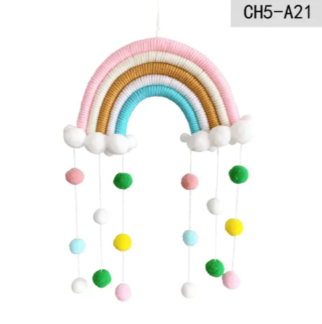 Woven Rainbow Hanging Decoration