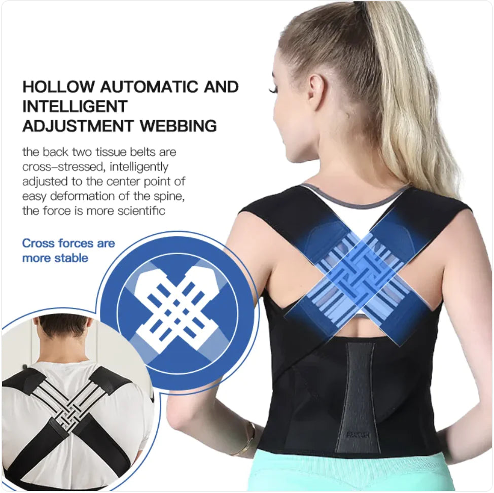 Invisible Anti-Hunchback Posture Correction Strap