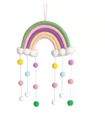 Woven Rainbow Hanging Decoration