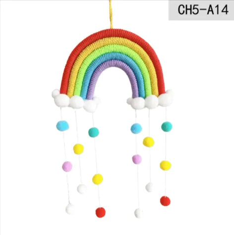 Woven Rainbow Hanging Decoration