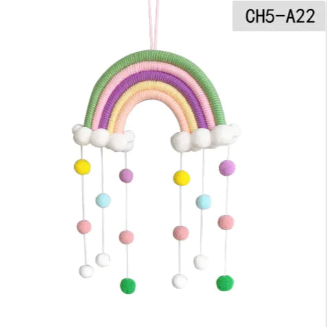 Woven Rainbow Hanging Decoration