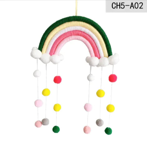 Woven Rainbow Hanging Decoration