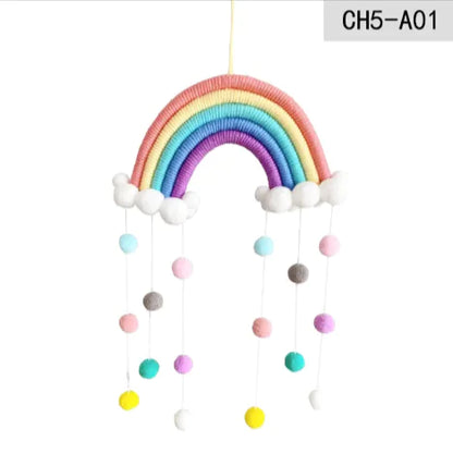 Woven Rainbow Hanging Decoration