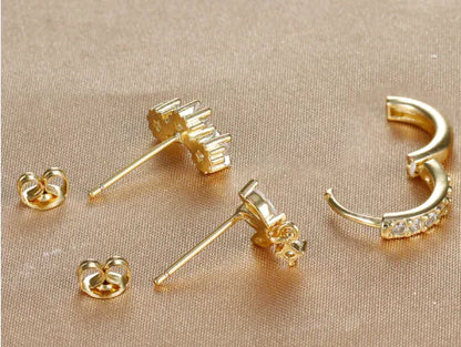 Diamond Stud Earrings for Women