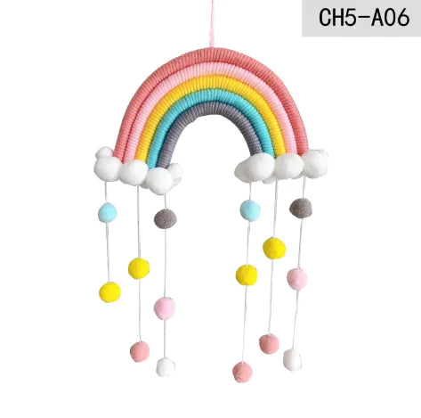 Woven Rainbow Hanging Decoration