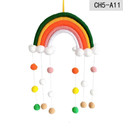 Woven Rainbow Hanging Decoration