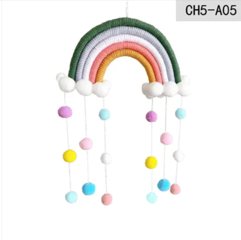 Woven Rainbow Hanging Decoration