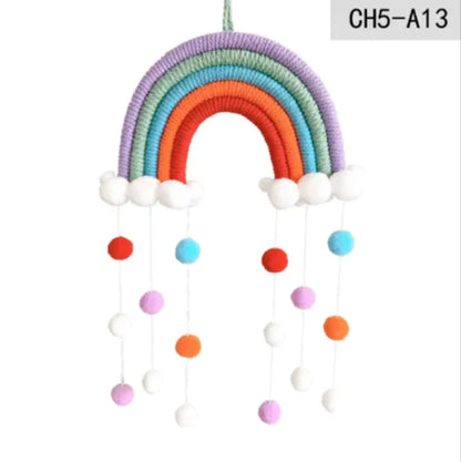 Woven Rainbow Hanging Decoration