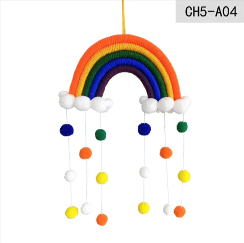 Woven Rainbow Hanging Decoration